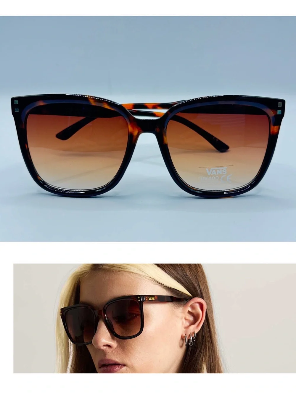 VANS Tortoise Shell Gilpin Sunglasses NEW